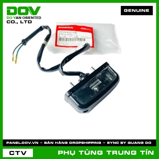 BỘ ĐÈN SOI BIỂN SỐ | 33720-K12-V01 | HONDA (LEAD 125) — 33720K12V01