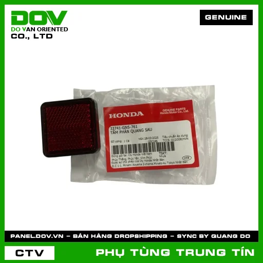 TẤM PHẢN QUANG SAU | 33741-GN5-761 | HONDA — 33741GN5761