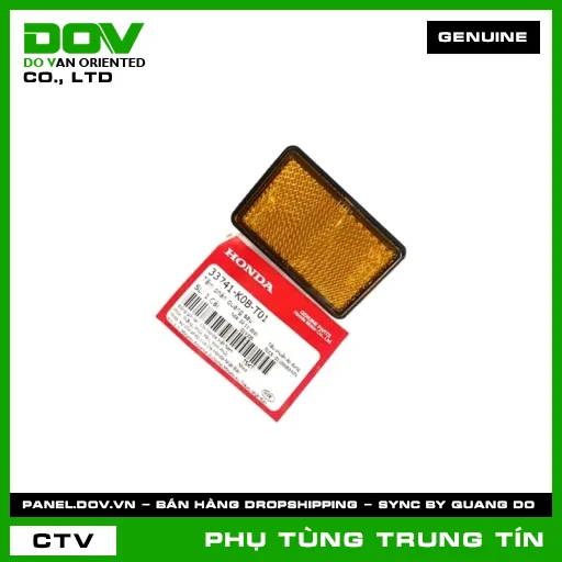 TẤM PHẢN QUANG SAU | 33741-K0B-T01 | HONDA (SH 350) — 33741K0BT01
