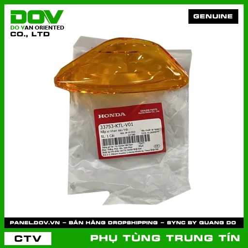 NẮP XI NHAN SAU TRÁI | 33753-KTL-V01 | HONDA — 33753KTLV01