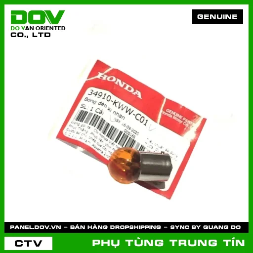 BÓNG ĐÈN XI NHAN | 34910-KWW-C01 | HONDA (MSX 125) — 34910KWWC01