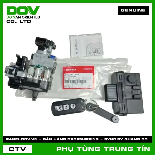 BỘ KHÓA SMART KEY | 35010-K01-612 | HONDA — 35010K01612