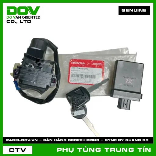BỘ KHÓA ĐIỆN | 35010-K01-900 | HONDA (SH 125/150) — 35010K01900