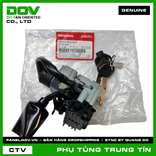 BỘ KHÓA ĐIỆN | 35010-K12-910 | HONDA — 35010K12910