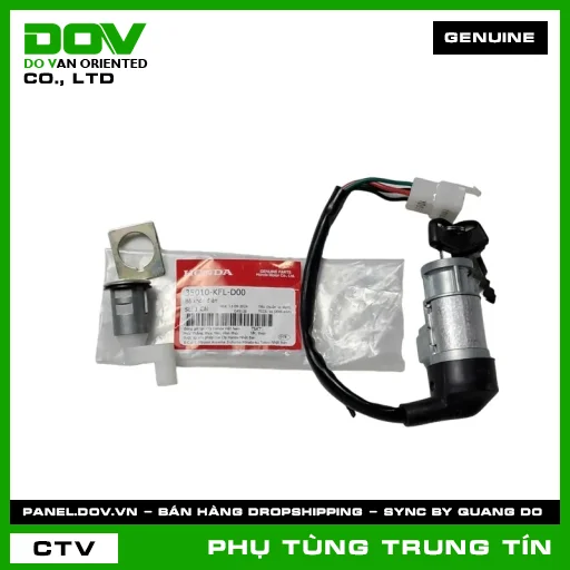 BỘ KHÓA ĐIỆN | 35010-KFL-D00 | HONDA (WAVE ALPHA) — 35010KFLD00