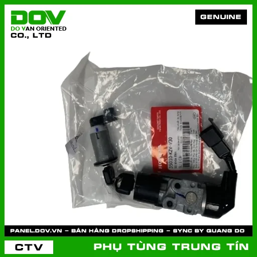 BỘ KHÓA ĐIỆN | 35010-KZV-V30 | HONDA (DREAM 110) — 35010KZVV30