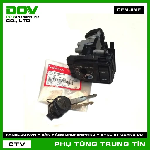 Cụm khoá điện | 35100-K66-V01 | HONDA (AIR BLADE 125) — 35100K66V01