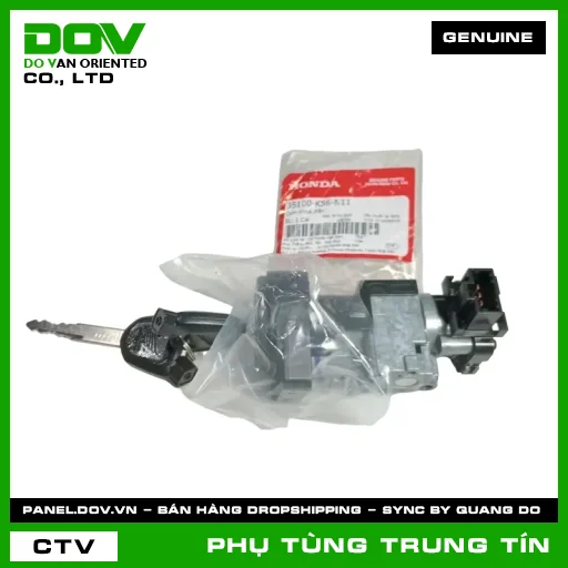 CỤM KHOÁ ĐIỆN | 35100-KTL-680 | HONDA (WAVE 100, WAVE ALPHA) — 35100KTL680
