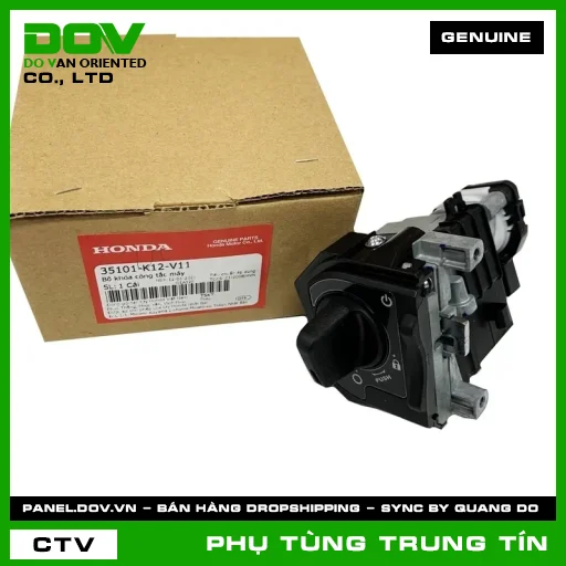BỘ KHÓA CÔNG TẮC MÁY | 35101-K12-V11 | HONDA (LEAD 125) — 35101K12V11