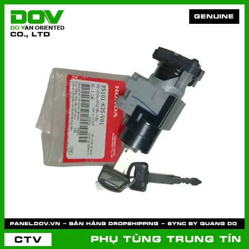 BỘ KHÓA,CÔNG TẮC MÁY | 35101-K35-V01 | HONDA (AIR BLADE 125, PCX, PCX 125) — 35101K35V01