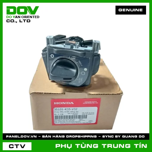 KHÓA ĐIỀU KHIỂN BẰNG TAY | 35101-K35-V32 | HONDA — 35101K35V32