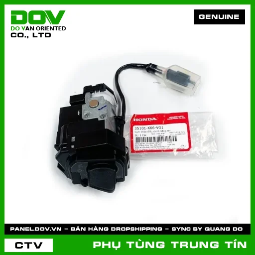 CỤM KHÓA ĐIỀU CHỈNH BẰNG TAY | 35101-K66-VG1 | HONDA (AIR BLADE 125/150) — 35101K66VG1