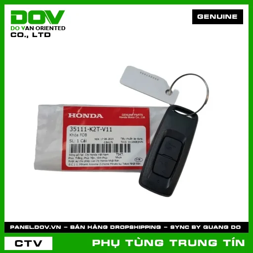 KHÓA FOB | 35111-K2T-V11 | HONDA (LEAD 125) — 35111K2TV11
