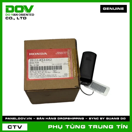 Khóa FOB | 35111-K53-D02 | HONDA — 35111K53D02