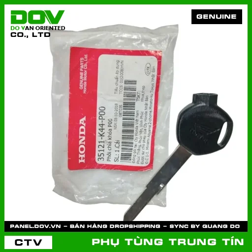 PHÔI CHÌA KHÓA P00 | 35121-K44-P00 | HONDA — 35121K44P00