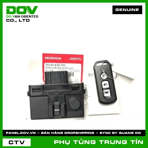 BỘ ĐIỀU KHIỂN KHÓA XE THÔNG MINH | 35140-K35-V33 | HONDA — 35140K35V33