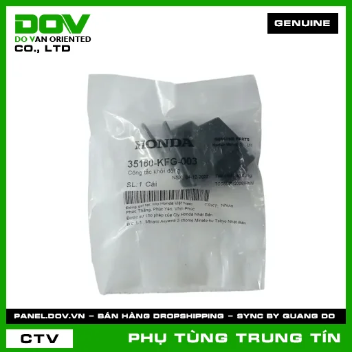 CÔNG TẮC KHỞI ĐỘNG | 35160-KFG-003 | HONDA (SH 125/150) — 35160KFG003