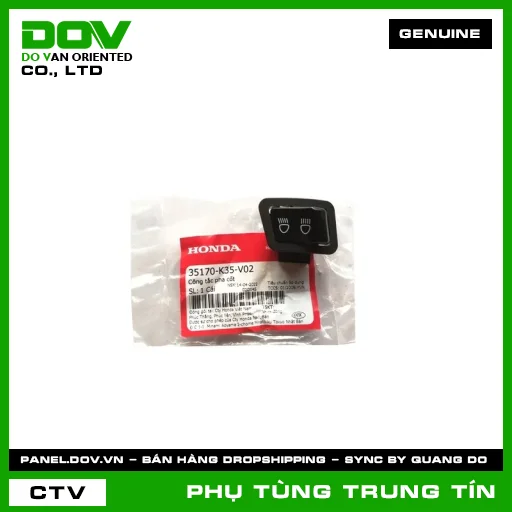 CÔNG TẮC PHA CỐT | 35170-K35-V02 | HONDA (LEAD 125) — 35170K35V02