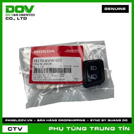CÔNG TẮC PHA CỐT | 35170-KWW-602 | HONDA (PCX) — 35170KWW602