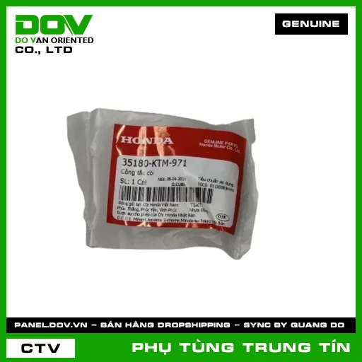 CÔNG TẮC CÒI | 35180-KTM-971 | HONDA (FUTURE NEO) — 35180KTM971