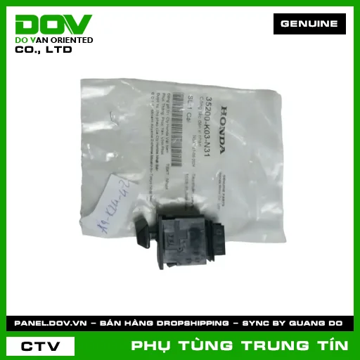 CÔNG TẮC ĐÈN XI NHAN | 35200-K03-N31 | HONDA (AIR BLADE 125, BLADE 110, LEAD 125, SH 125/150, VISION 110, WAVE ALPHA 110, WAVE RSX 110, WINNER 150) — 35200K03N31