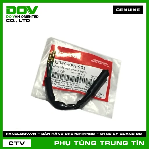 Công tắc đèn phanh trước | 35340-KPH-901 | HONDA (AIR BLADE 110, BLADE 110, CLICK 110, DREAM 110, LEAD 110, VISION 110, WAVE 100, WAVE ALPHA, WAVE ALPHA 110, WAVE RSX 110) — 35340KPH901