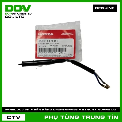 CÔNG TẮC ĐÈN PHANH TRƯỚC | 35345-GFM-J11 | HONDA (LEAD 125, SH MODE, VISION 110) — 35345GFMJ11