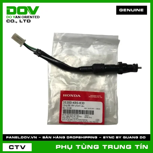 CÔNG TẮC ĐÈN PHANH SAU | 35350-KRS-830 | HONDA — 35350KRS830