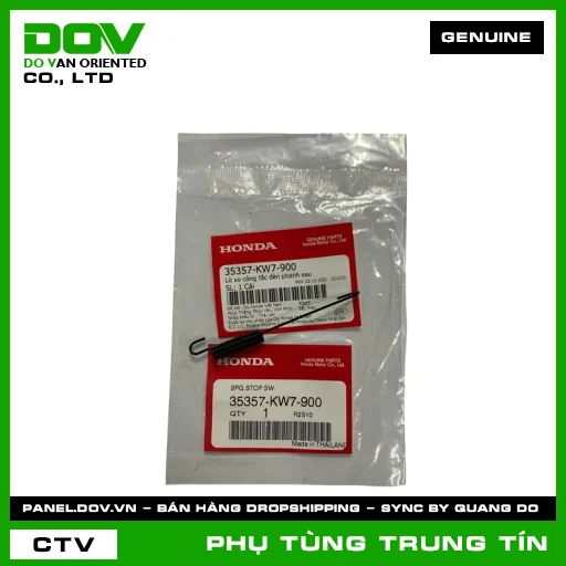 LÒ XO CÔNG TẮC ĐÈN PHANH SAU | 35357-KW7-900 | HONDA — 35357KW7900