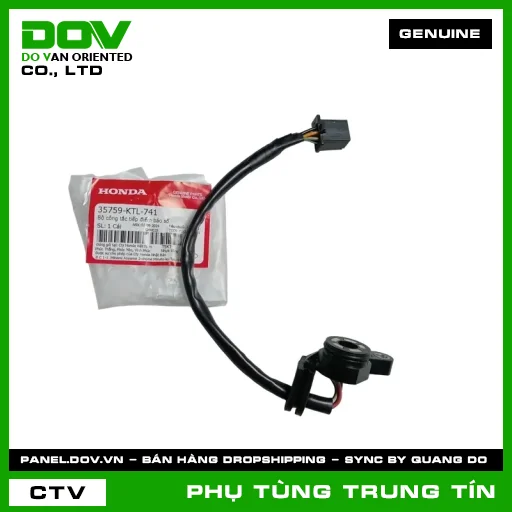 BỘ CÔNG TẮC TIẾP ĐIỂM BÁO SỐ | 35759-KTL-741 | HONDA (WAVE ALPHA) — 35759KTL741