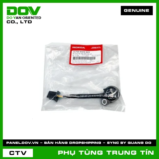 BỘ CÔNG TẮC TIẾP ĐIỂM BÁO SỐ | 35759-KWW-B22 | HONDA (WAVE RSX 110) — 35759KWWB22