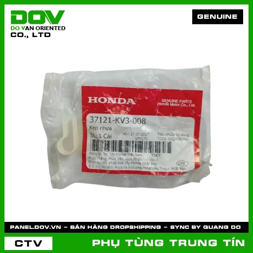 KẸP NHỰA | 37121-KV3-008 | HONDA (VISION 110, WAVE RSX 110) — 37121KV3008