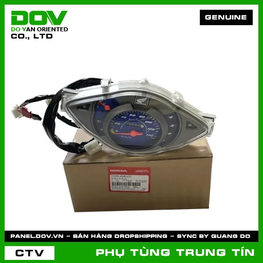 BỘ ĐỒNG HỒ TỐC ĐỘ | 37200-KVR-V21 | HONDA (WAVE ALPHA) — 37200KVRV21