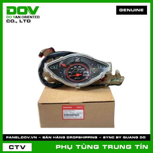BỘ ĐỒNG HỒ TỐC ĐỘ | 37200-KWY-A31 | HONDA (WAVE 100) — 37200KWYA31