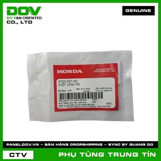 CHỐT CÔNG TẮC | 37202-K27-V01 | HONDA (AIR BLADE 125) — 37202K27V01