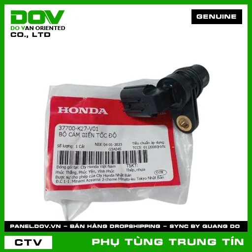 BỘ CẢM BIẾN TỐC ĐỘ | 37700-K27-V01 | HONDA (AIR BLADE 125, PCX, PCX 125, SH MODE, VISION 110) — 37700K27V01