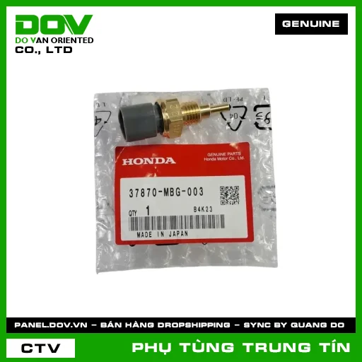 CẢM BIẾN NHIỆT ĐỘ LÀM MÁT | 37870-MBG-003 | HONDA (ADV350, SH 125/150, SH 350) — 37870MBG003