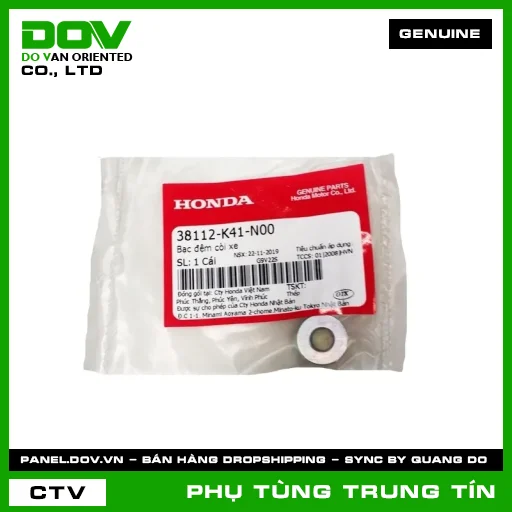 BẠC ĐỆM CÒI XE | 38112-K41-N00 | HONDA (CB150R, CB300R, CB350 H'NESS, CBR150R, WINNER 150, WINNER X) — 38112K41N00