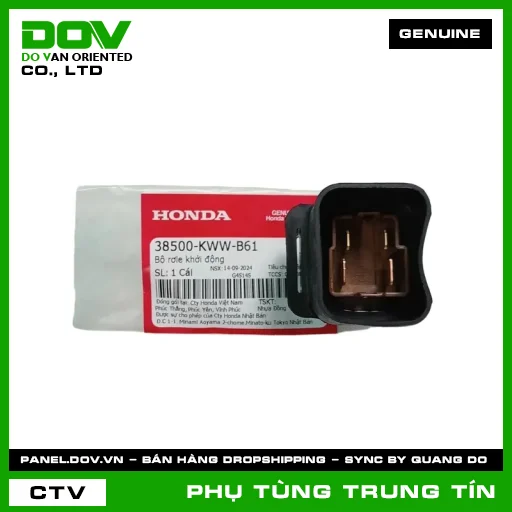 BỘ RƠLE KHỞI ĐỘNG | 38500-KWW-B61 | HONDA (AIR BLADE 110, BLADE 110, DREAM 110, FUTURE 125, WAVE RSX 110) — 38500KWWB61