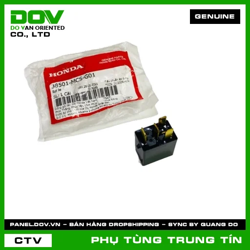 RƠ LE | 38501-MCS-G01 | HONDA (AIR BLADE 110, CB1000R, CB650R, CBR650R, PCX 125/150, REBEL 300, REBEL 500, SH 125/150) — 38501MCSG01