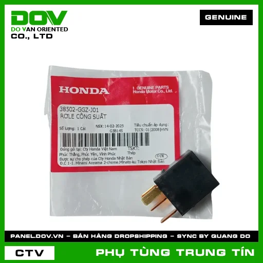 RƠLE CÔNG SUẤT | 38502-GGZ-J01 | HONDA (VISION 110) — 38502GGZJ01