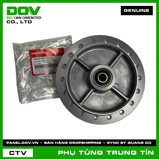 CỤM ĐÙM MOAY Ơ SAU *NH364M* | 42635-K03-H00ZA | HONDA (BLADE 110, WAVE ALPHA 110, WAVE RSX 110) — 42635K03H00ZA