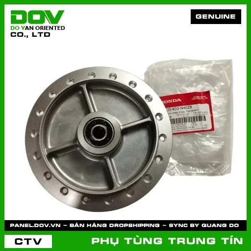 CỤM ĐÙM MOAY Ơ SAU *NH364M* | 42635-K03-N40ZB | HONDA (FUTURE 125) — 42635K03N40ZB