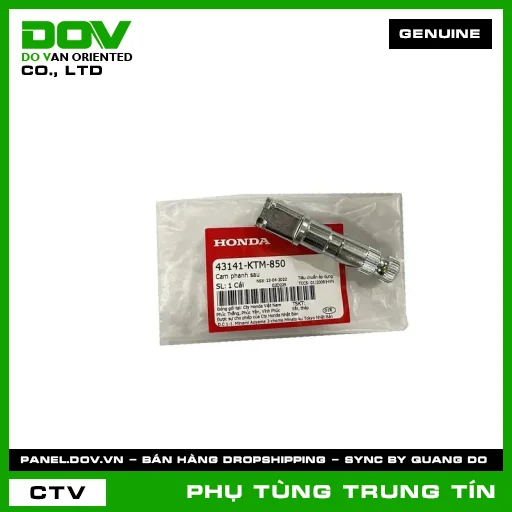 CAM PHANH SAU | 43141-KTM-850 | HONDA (BLADE 110, DREAM 110, FUTURE 125, WAVE 100, WAVE ALPHA 110, WAVE RSX 110) — 43141KTM850
