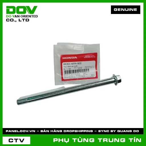 TRỤC BÁNH XE TRƯỚC | 44301-KFM-900 | HONDA (SUPER DREAM) — 44301KFM900