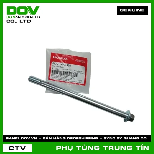 TRỤC BÁNH TRƯỚC | 44301-KVG-950 | HONDA (AIR BLADE 110, AIR BLADE 125, AIR BLADE 125/150, AIR BLADE 125/160, DREAM 110, VISION 110) — 44301KVG950