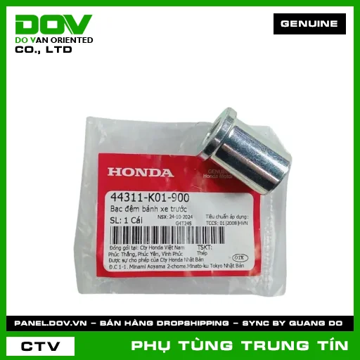 BẠC ĐỆM BÁNH XE TRƯỚC | 44311-K01-900 | HONDA (SH 125/150, SH 125/160) — 44311K01900