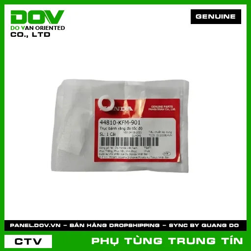 TRỤC BÁNH RĂNG ĐO TỐC ĐỘ | 44810-KFM-901 | HONDA — 44810KFM901