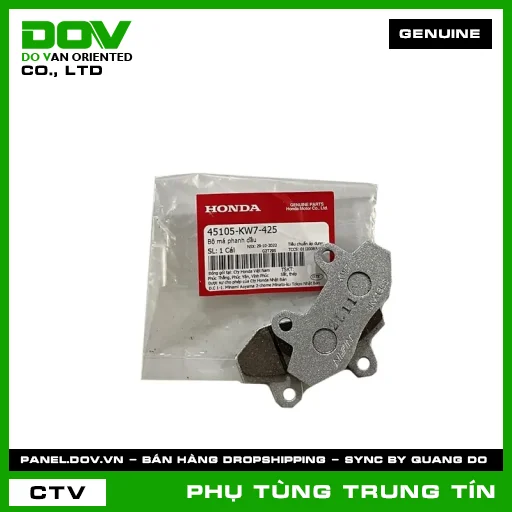 BỘ MÁ PHANH DẦU | 45105-KW7-425 | HONDA — 45105KW7425