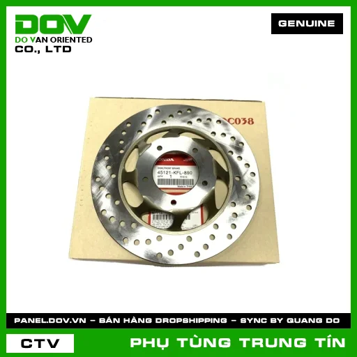 ĐĨA PHANH TRƯỚC | 45121-KFL-890 | HONDA — 45121KFL890